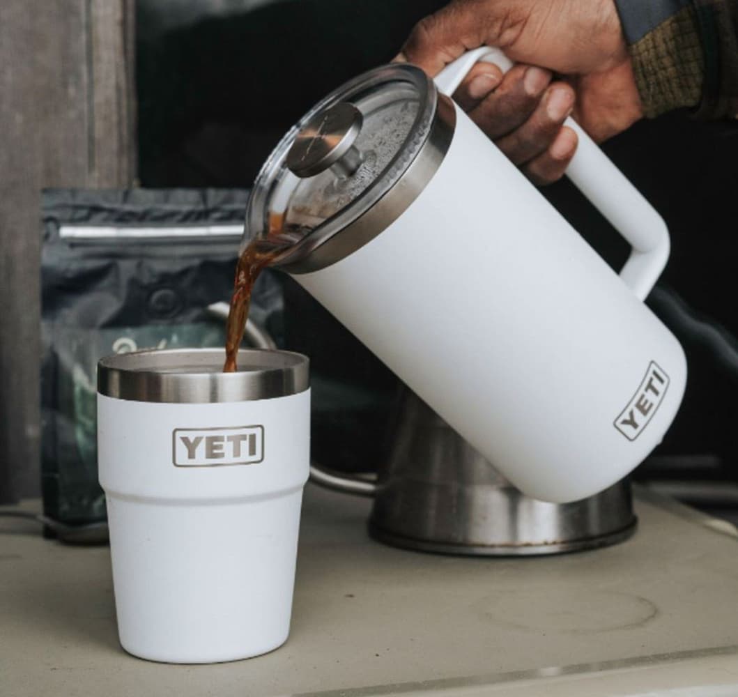 Rambler French Press 1L White, view: 1