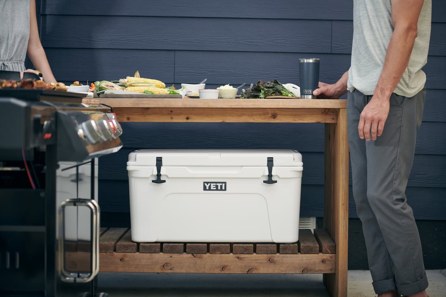 Tundra 65 Cool Box White, view: 1