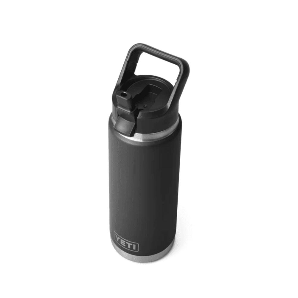 Rambler 26 oz (769 ml) Straw Bottle Black, view: 1