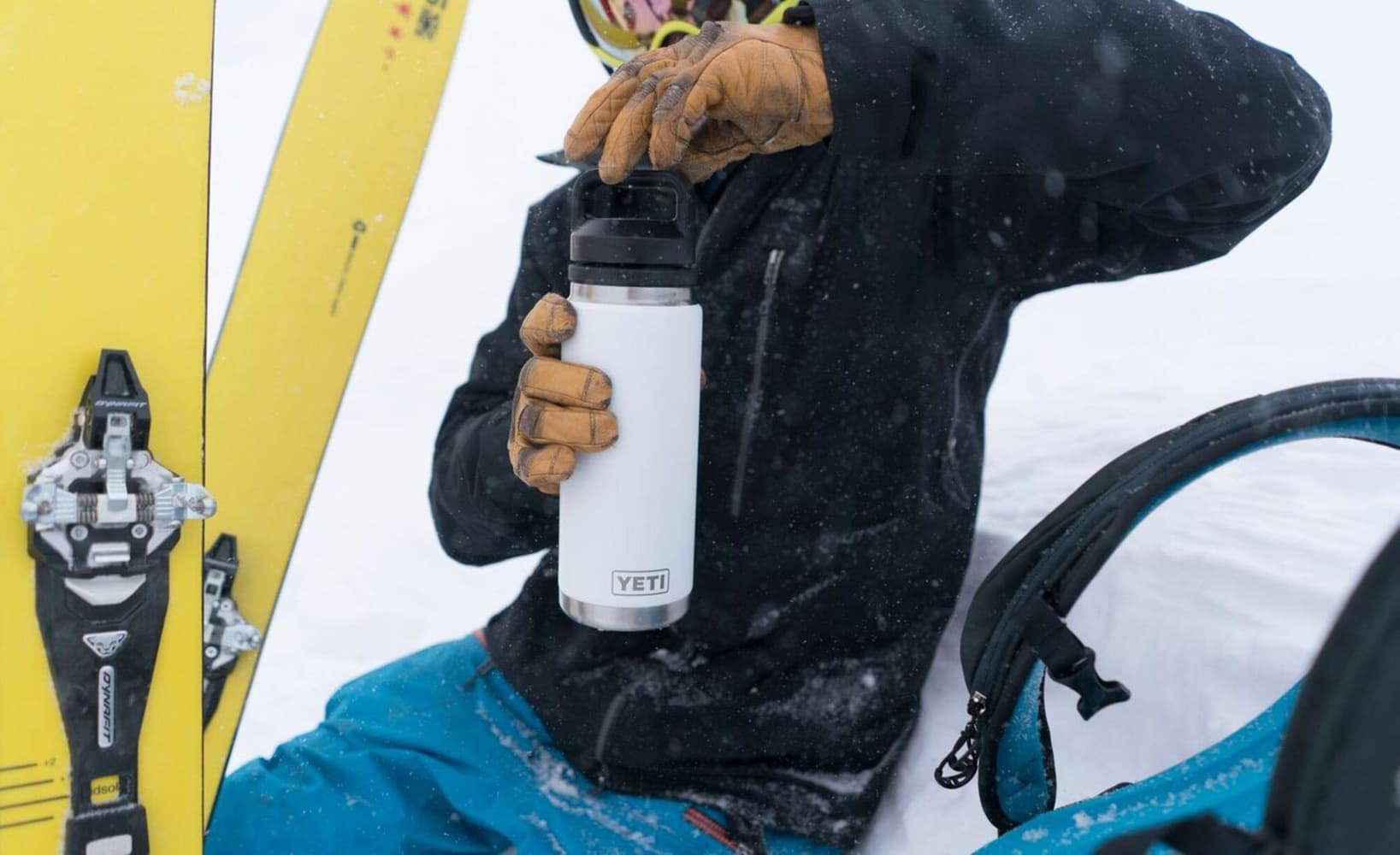Rambler 769 ml Insulated Bottle White, view: 1