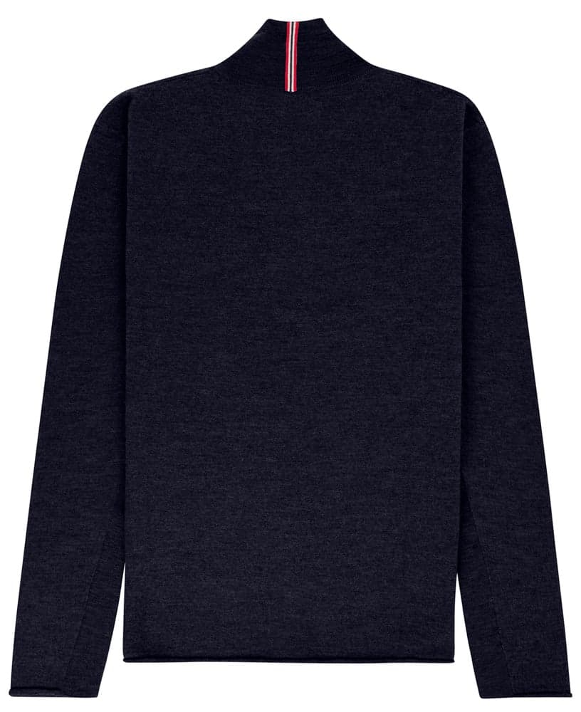 Boiled Half Zip Mens Faded Navy, view: 1