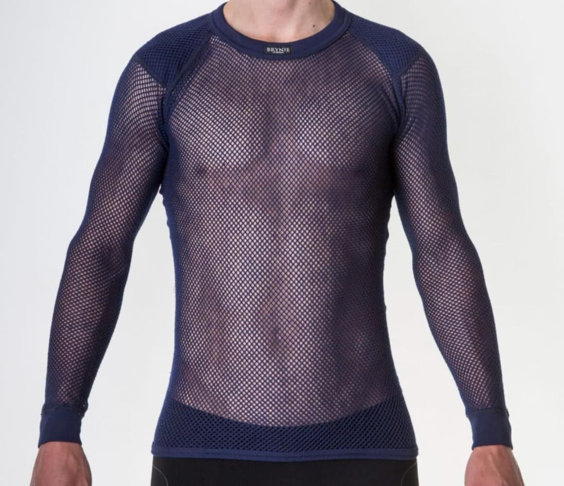 M's Super Thermo Shirt Navy, view: 1