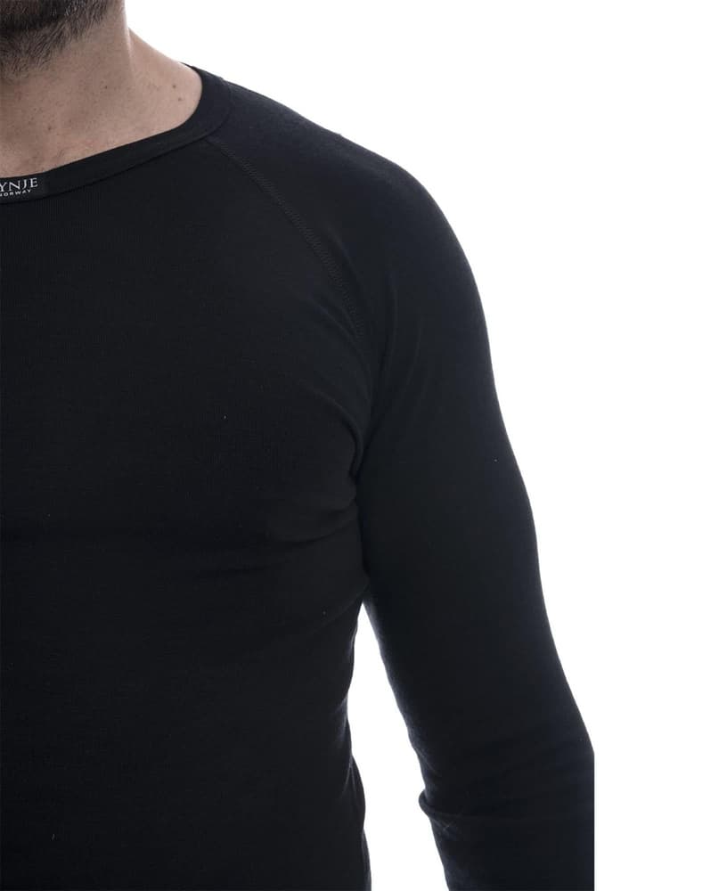 Classic Wool Shirt Black, view: 3