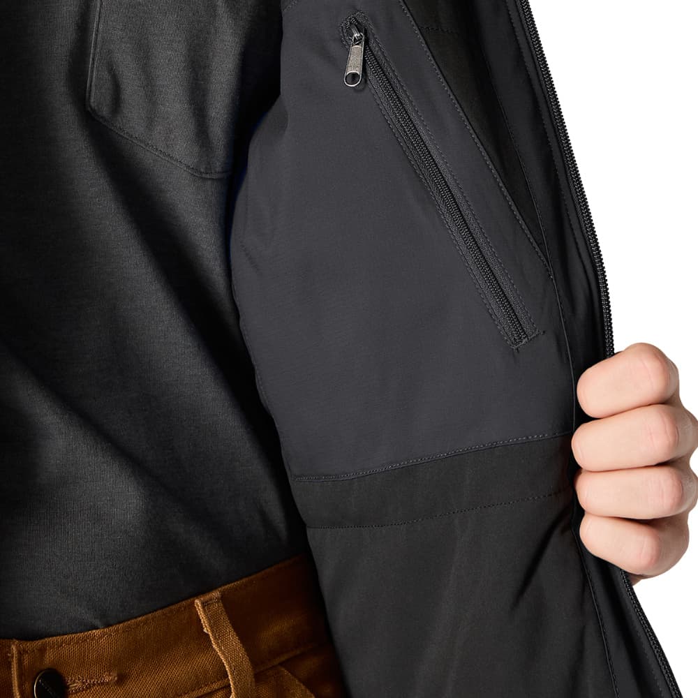 Stretch Insulated Jacket Svart, view: 4