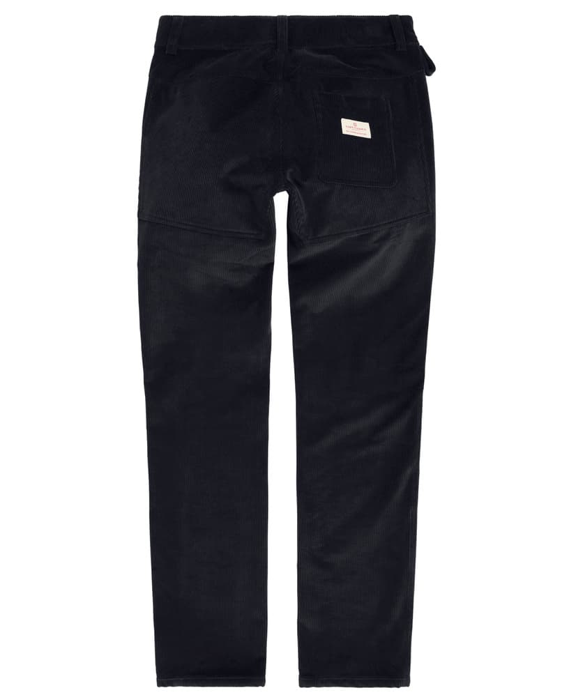 Fjordcord Slacks 8 Wale Mens Faded Navy, view: 2