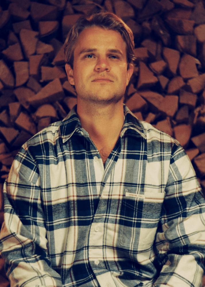 Framheim Flannel Shirt Pattern Mens Faded Navy, view: 1