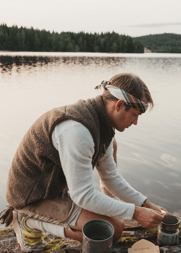 Heroes Wool Fleece Vest Mens Cowboy, view: 3