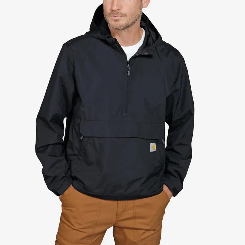 Lightweight Packable Anorak Black, view: 1