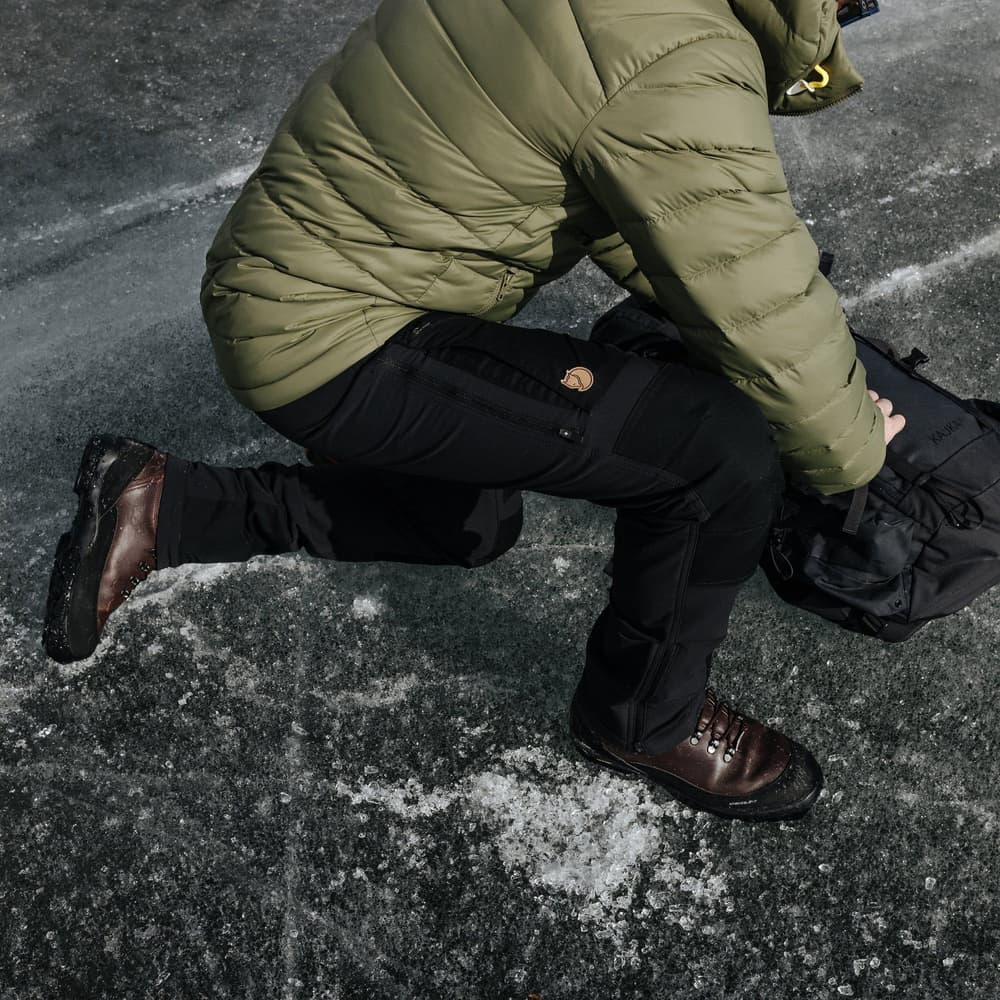 Keb Agile Winter Trousers M Black-Black, view: 1