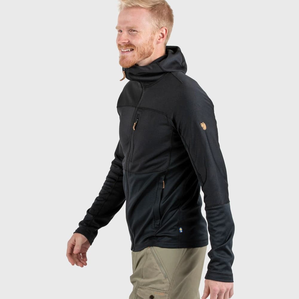 Abisko Trail Fleece M Black, view: 2