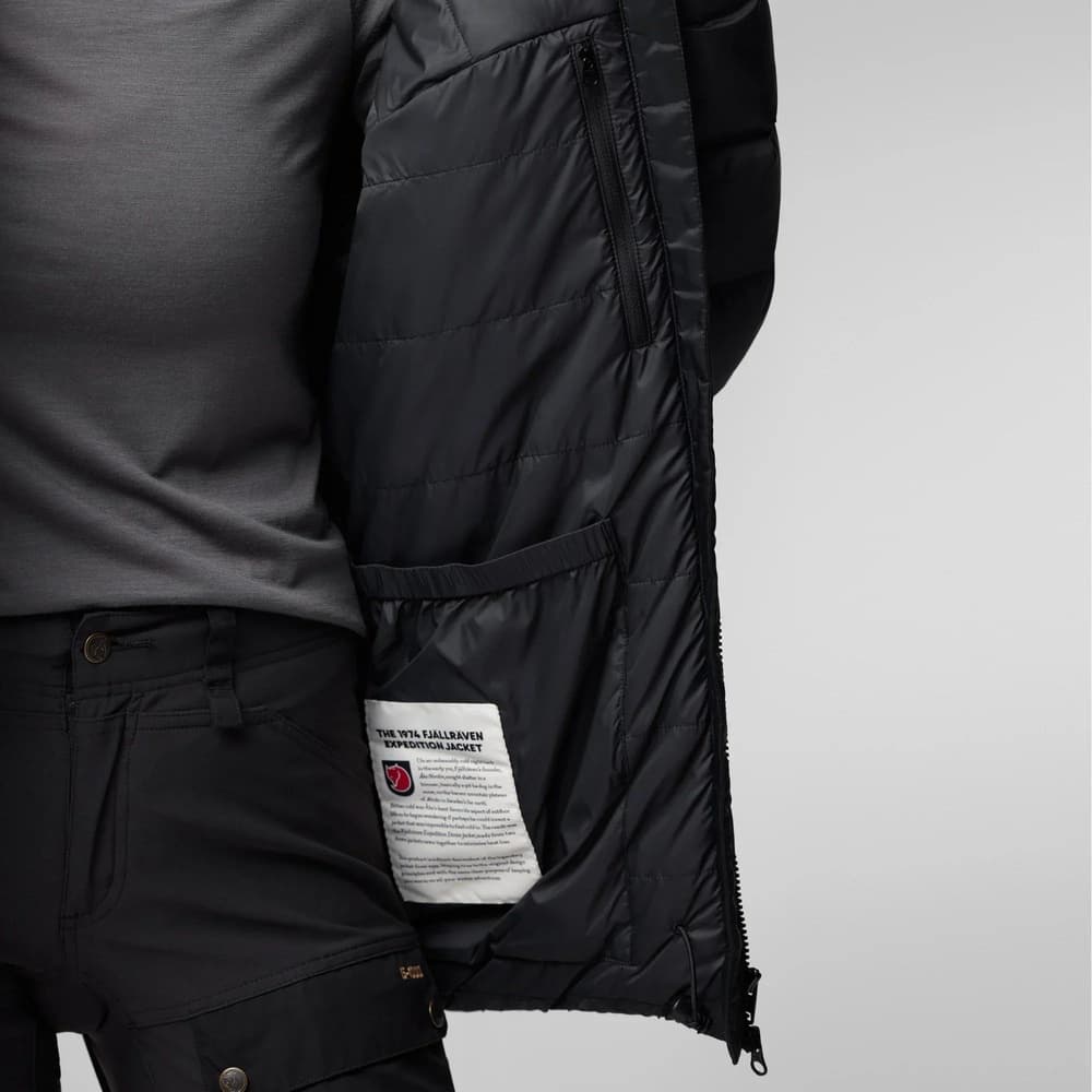 Expedition Mid Winter Jacket W Black-Basalt, view: 5