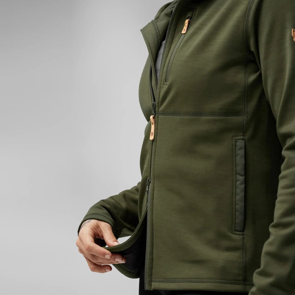 Keb Fleece Hoodie W Deep Forest, view: 4