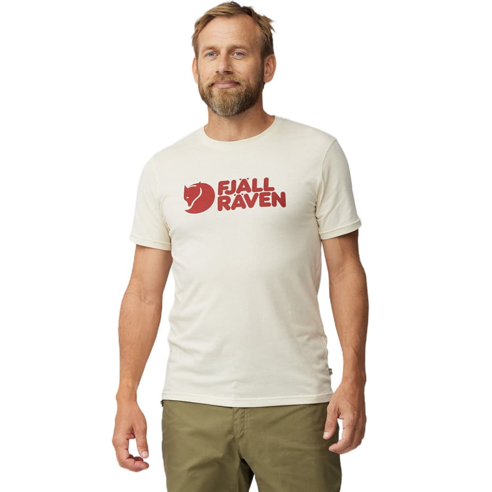 Fjällräven Logo T-Shirt M Uncle Blue-Melange, view: 2