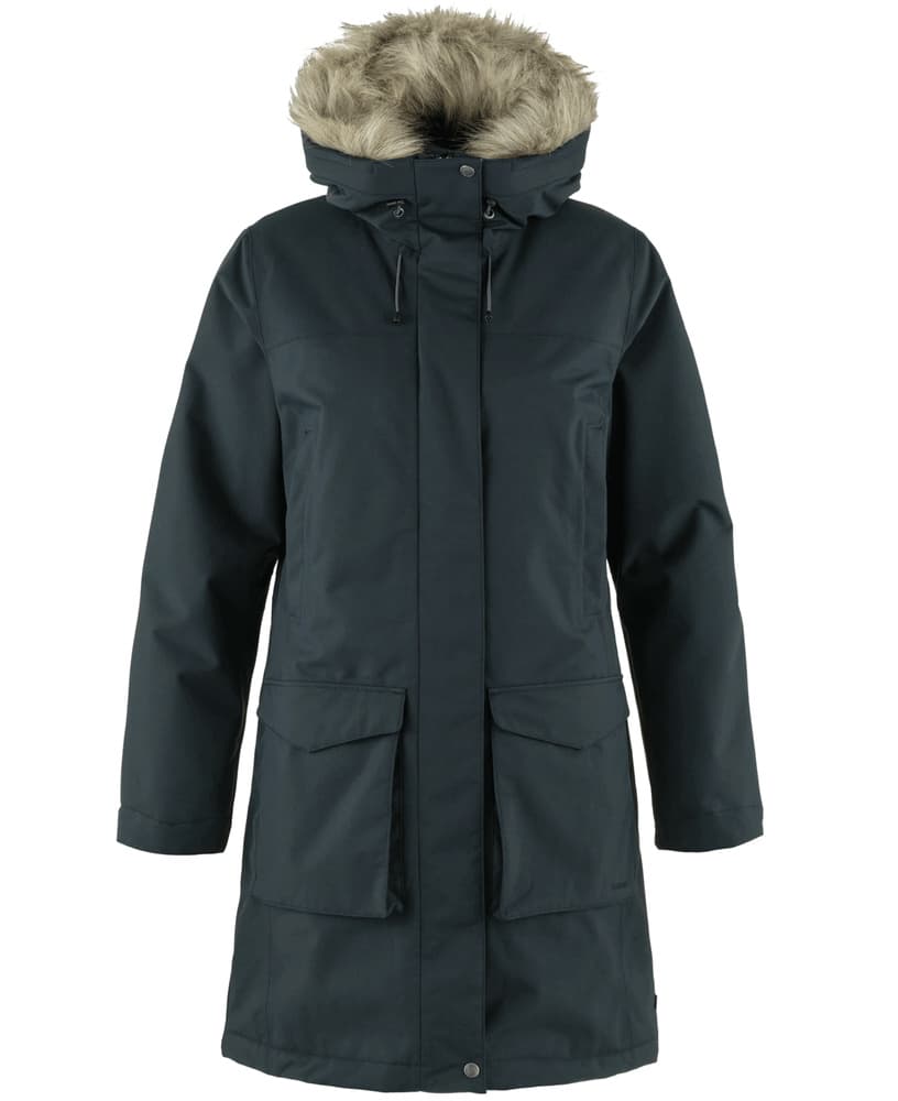 Nuuk Lite Parka W Dark Navy, view: 0