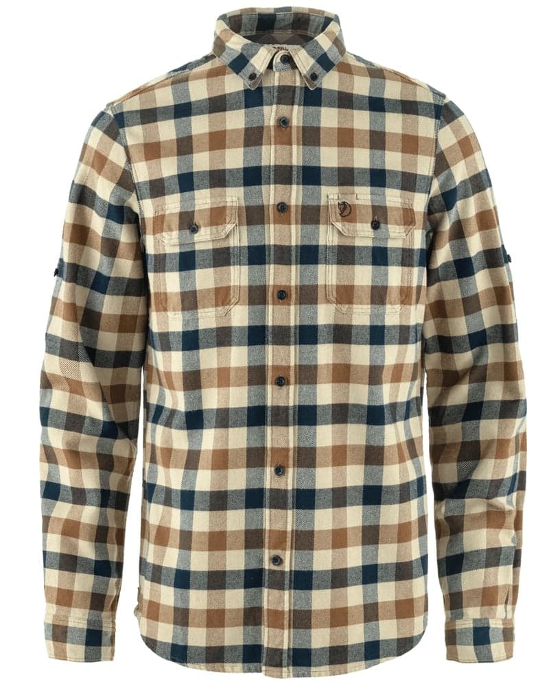 Skog Shirt M Fossil-Dark Navy, view: 0