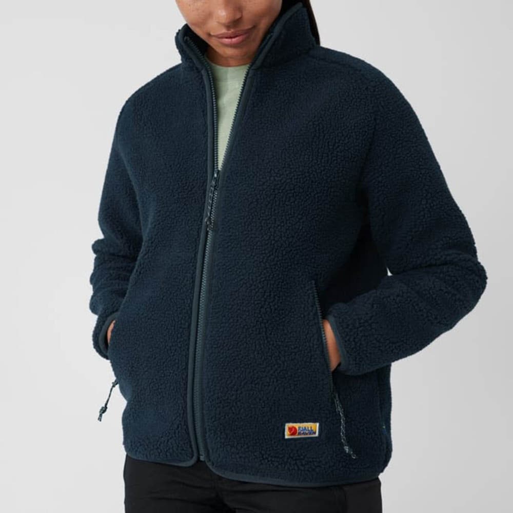 Vardag Pile Fleece W Navy, view: 3