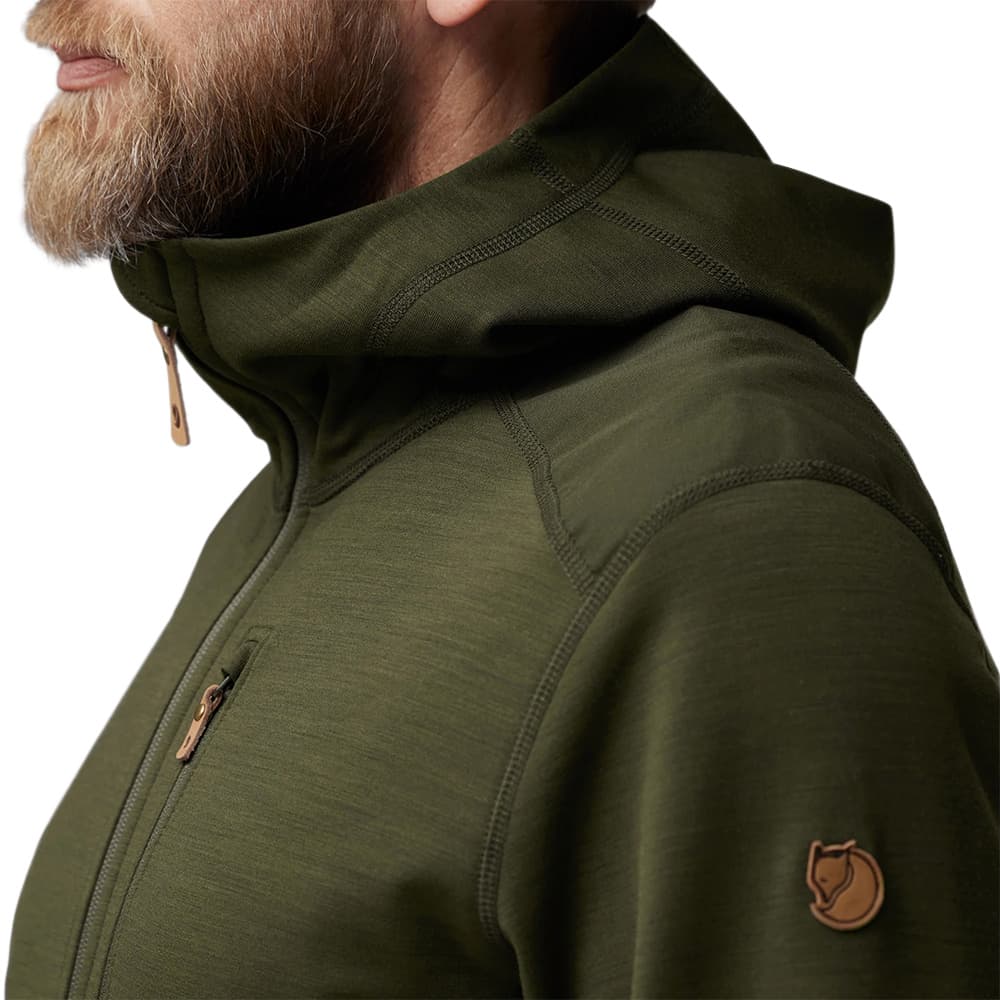 Keb Fleece Hoodie M Dark Navy, view: 4
