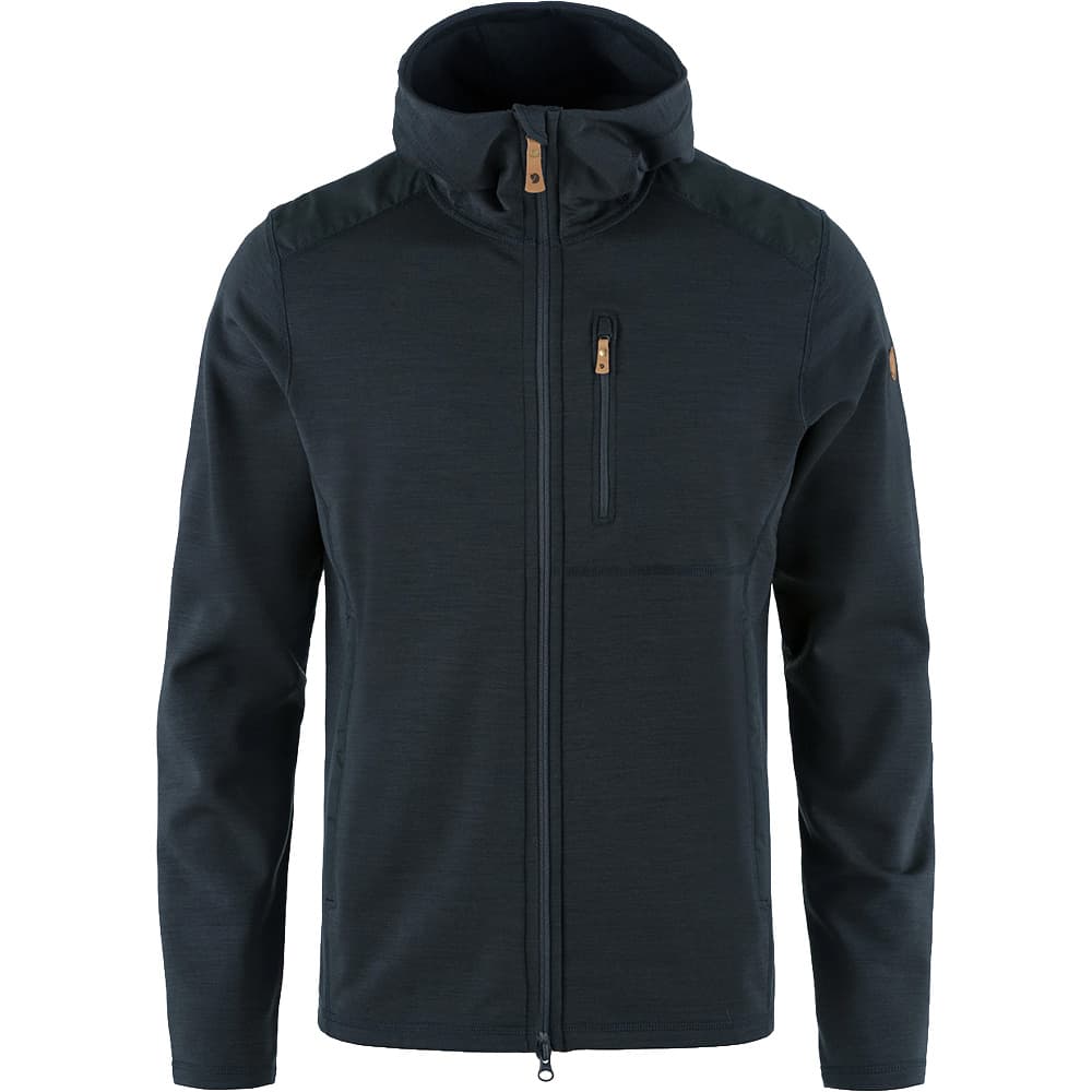 Keb Fleece Hoodie M Dark Navy, view: 0