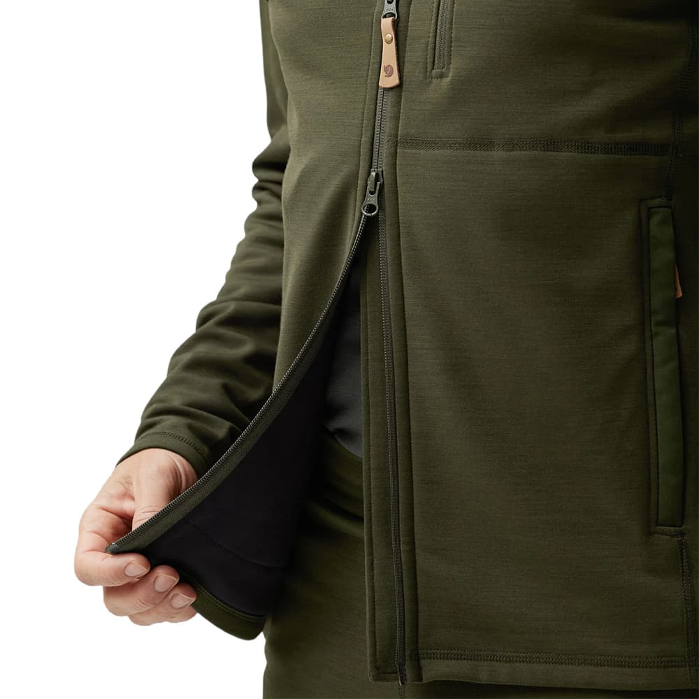 Keb Fleece Hoodie M Dark Navy, view: 5