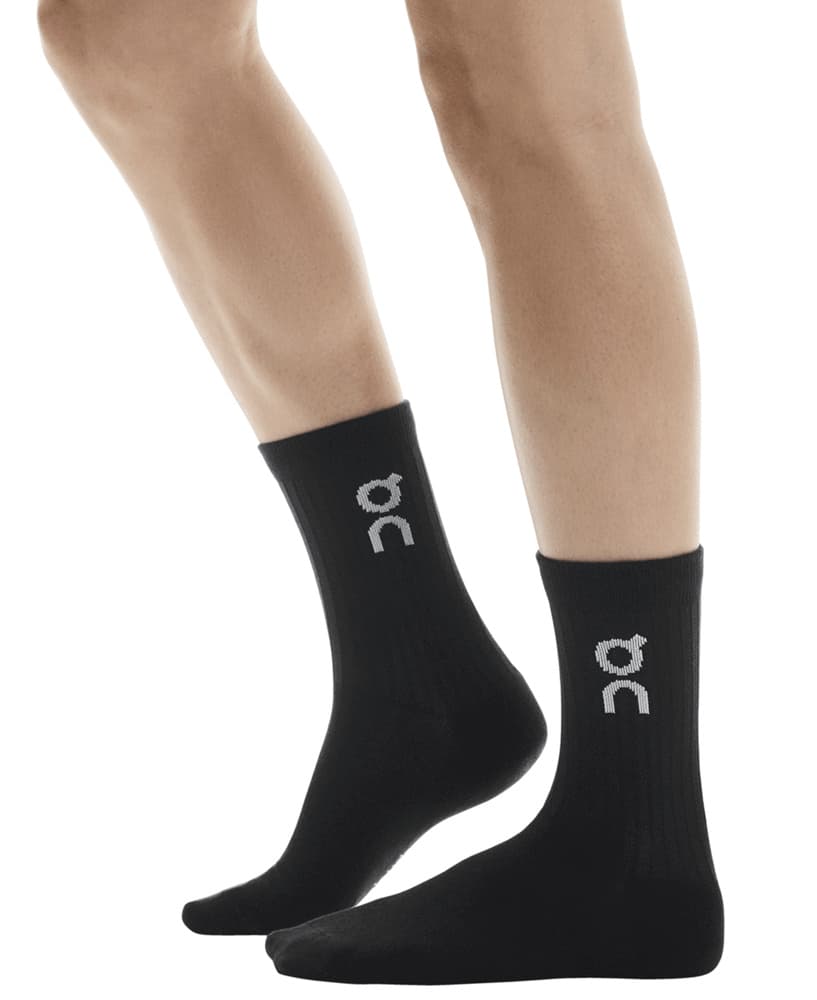 Logo Sock High 3P Black, view: 0