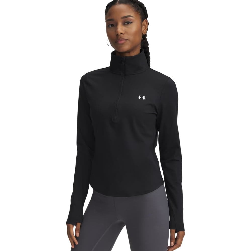 UA Motion 1/2 Zip W´s Black, view: 0