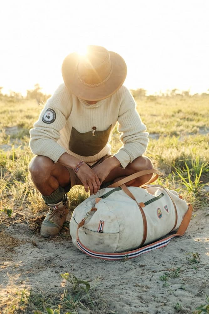 Okavanga Duffel 35L Natural, view: 1