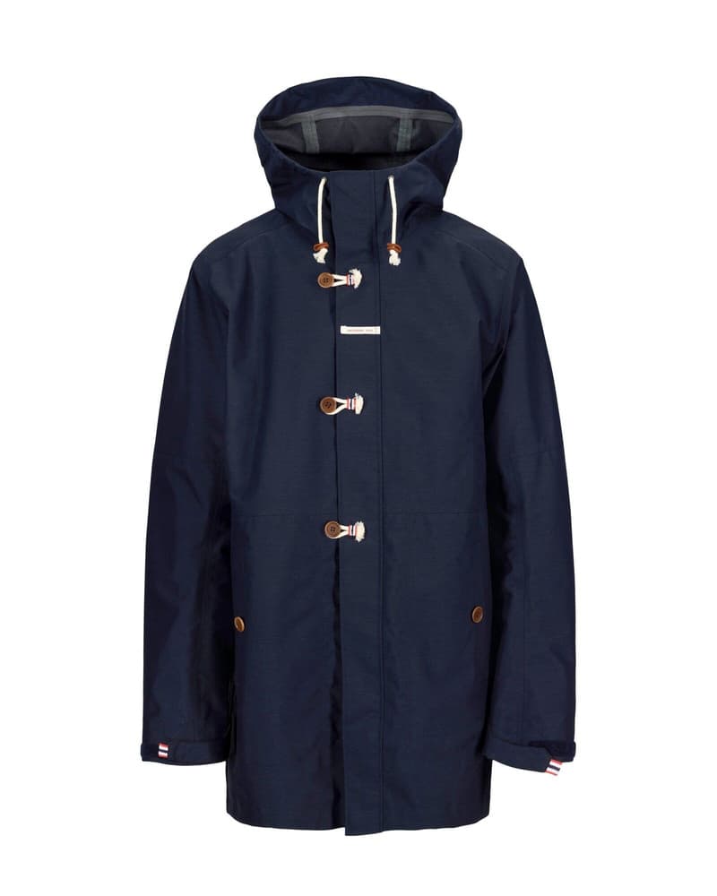 Fogg's Rain Parka Mens Faded Navy, view: 0