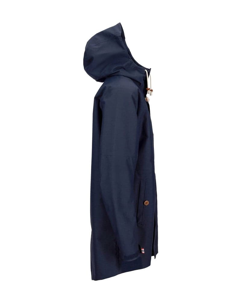 Fogg's Rain Parka Mens Faded Navy, view: 3