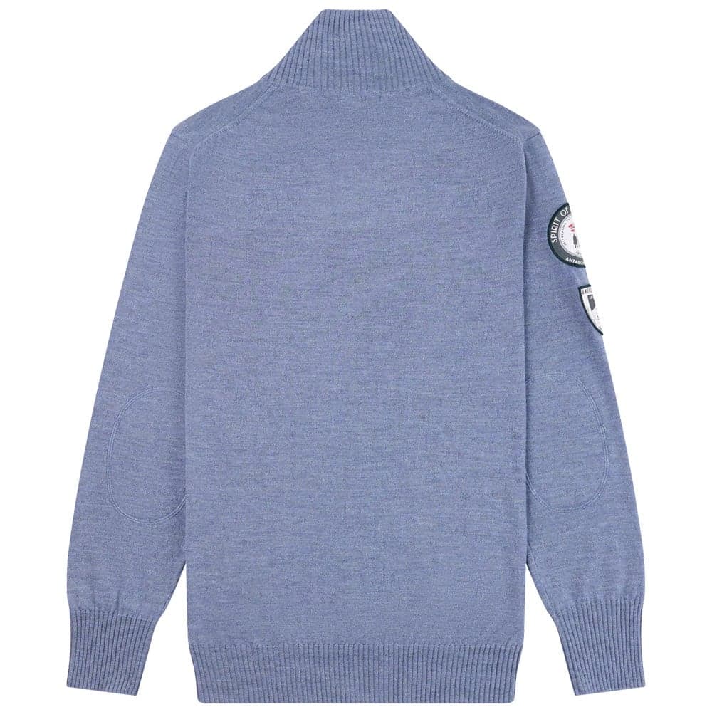 Peak Half Zip Denim Blue, view: 1