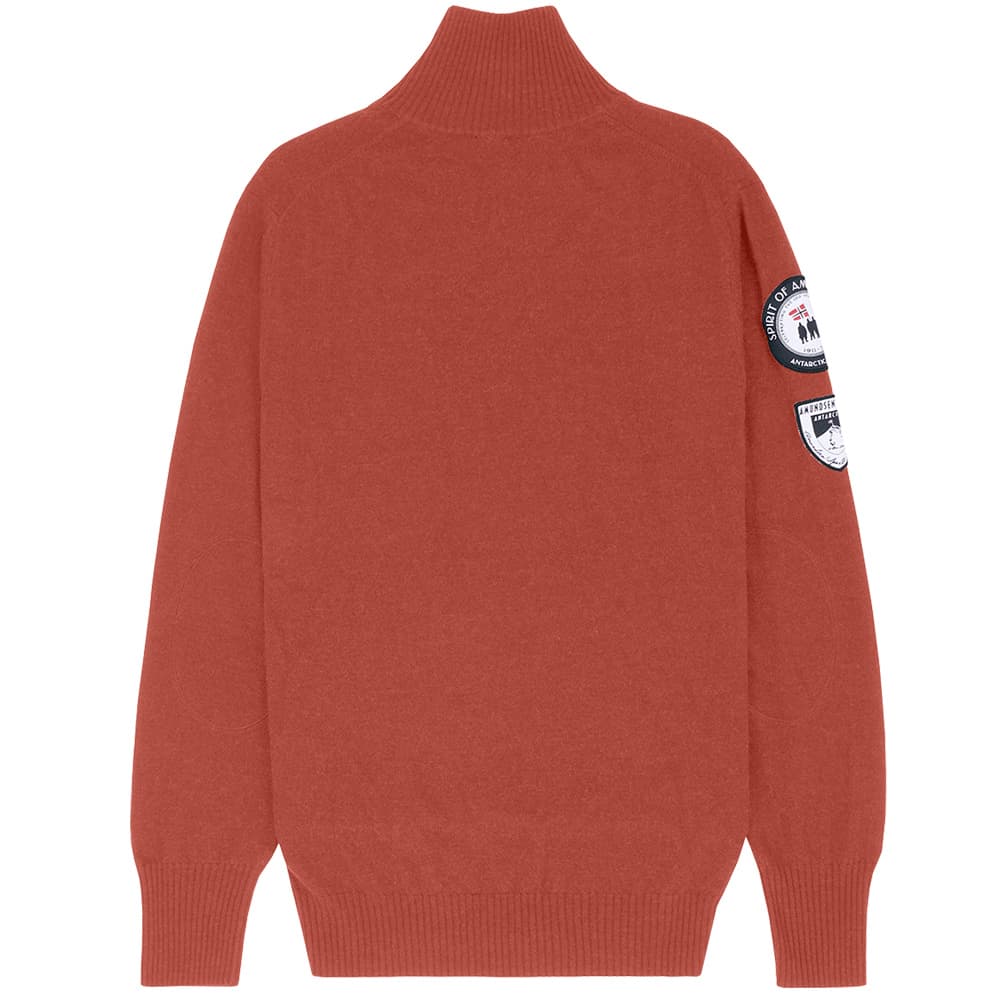 Peak Half Zip Mens Terra Red, view: 1