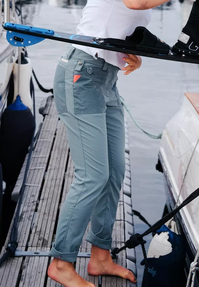 Field Slacks Womens Blue Surf/Olive Ash, view: 3