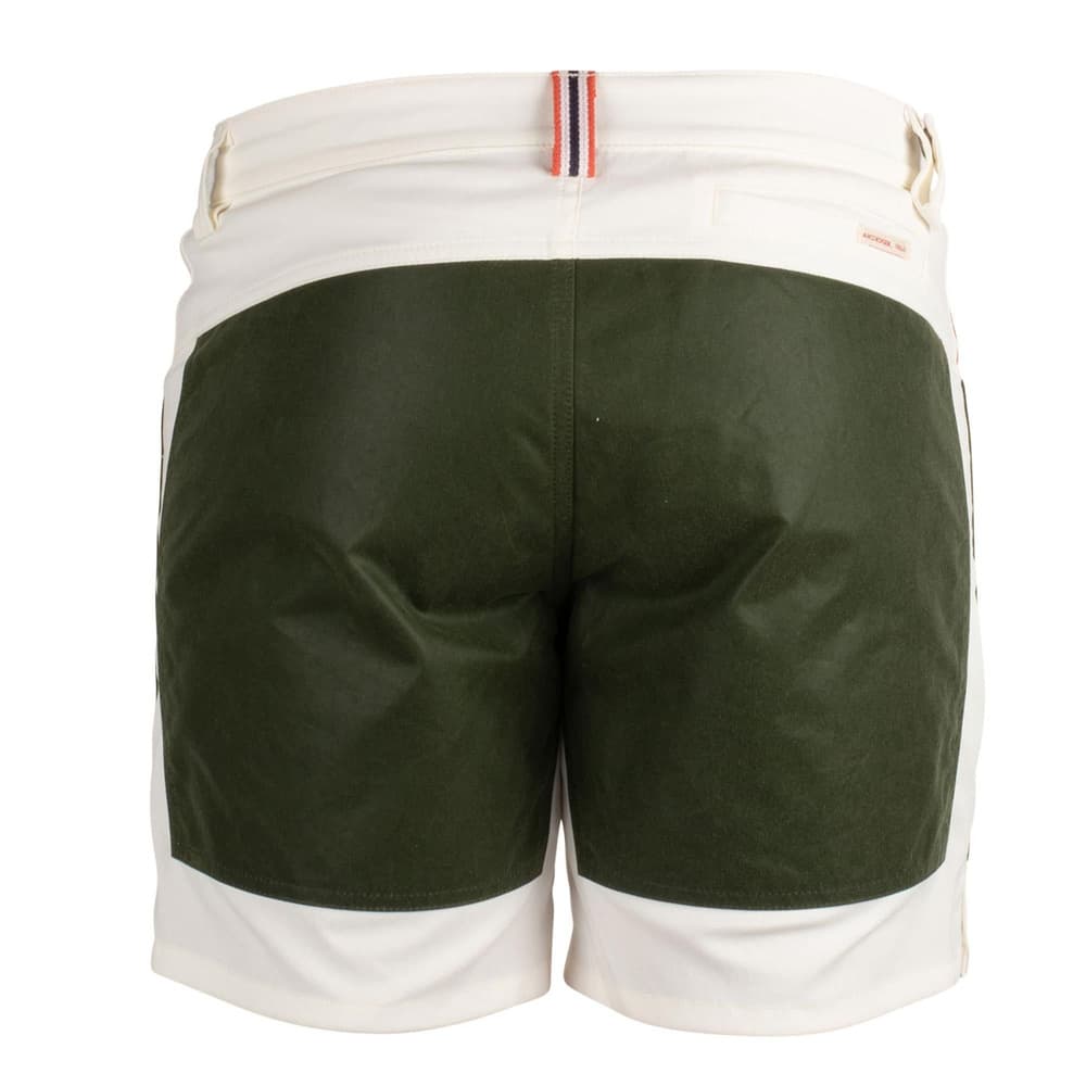 7Incher Field Shorts Mens Offwhite/Green, view: 2