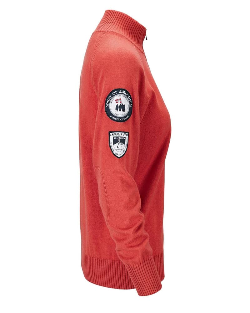 Peak Half Zip Womens Weathered Red, view: 3