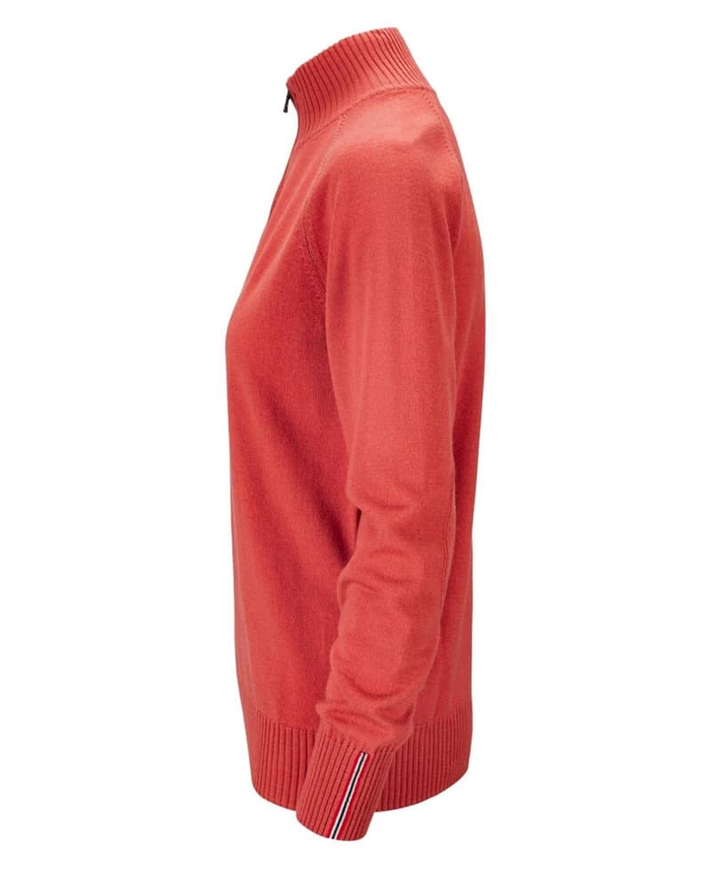 Peak Half Zip Womens Weathered Red, view: 2