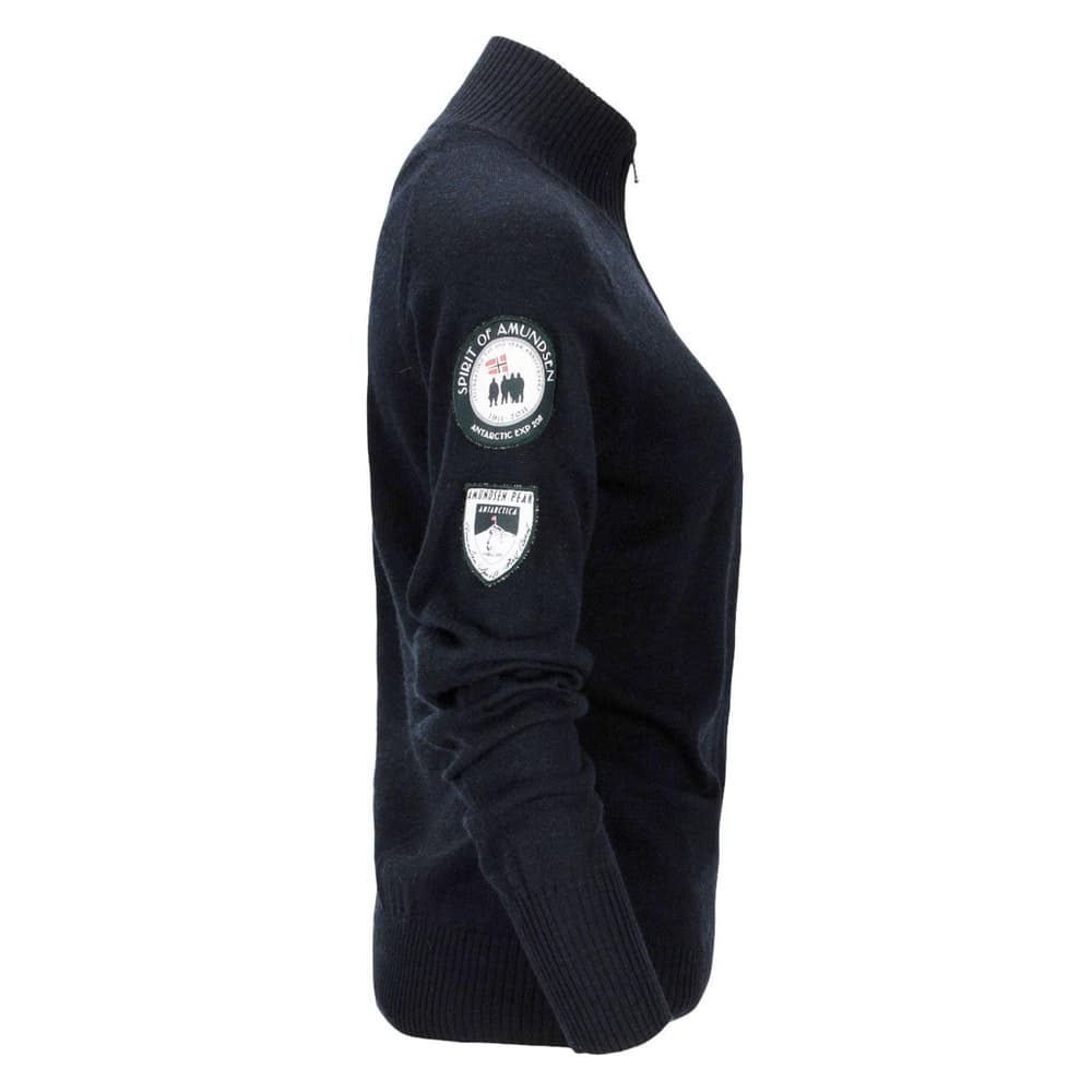 Peak Half Zip Womens Faded Navy, view: 3