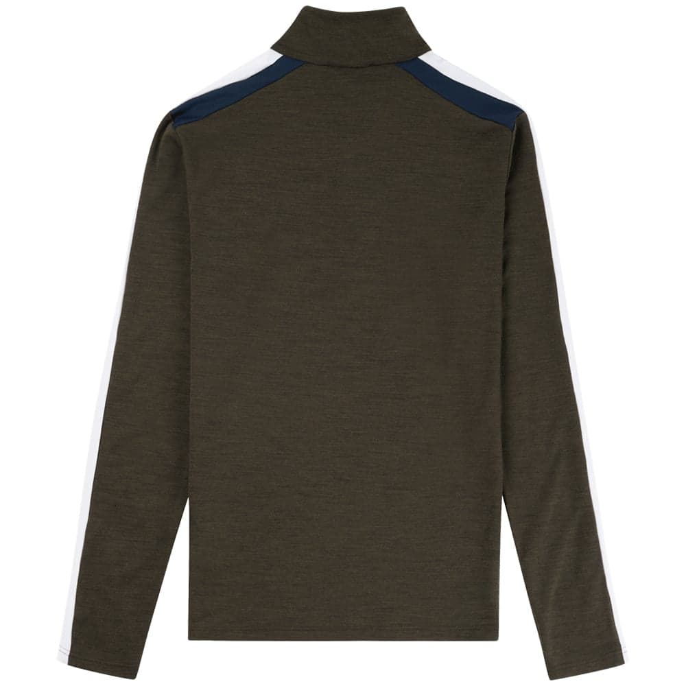 5Mila Half Zip Mens Olive/Stripe, view: 1