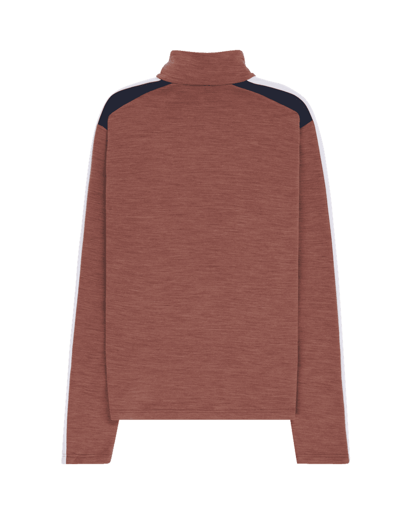 5Mila Half Zip Mens Terra Red/Stripe, view: 1