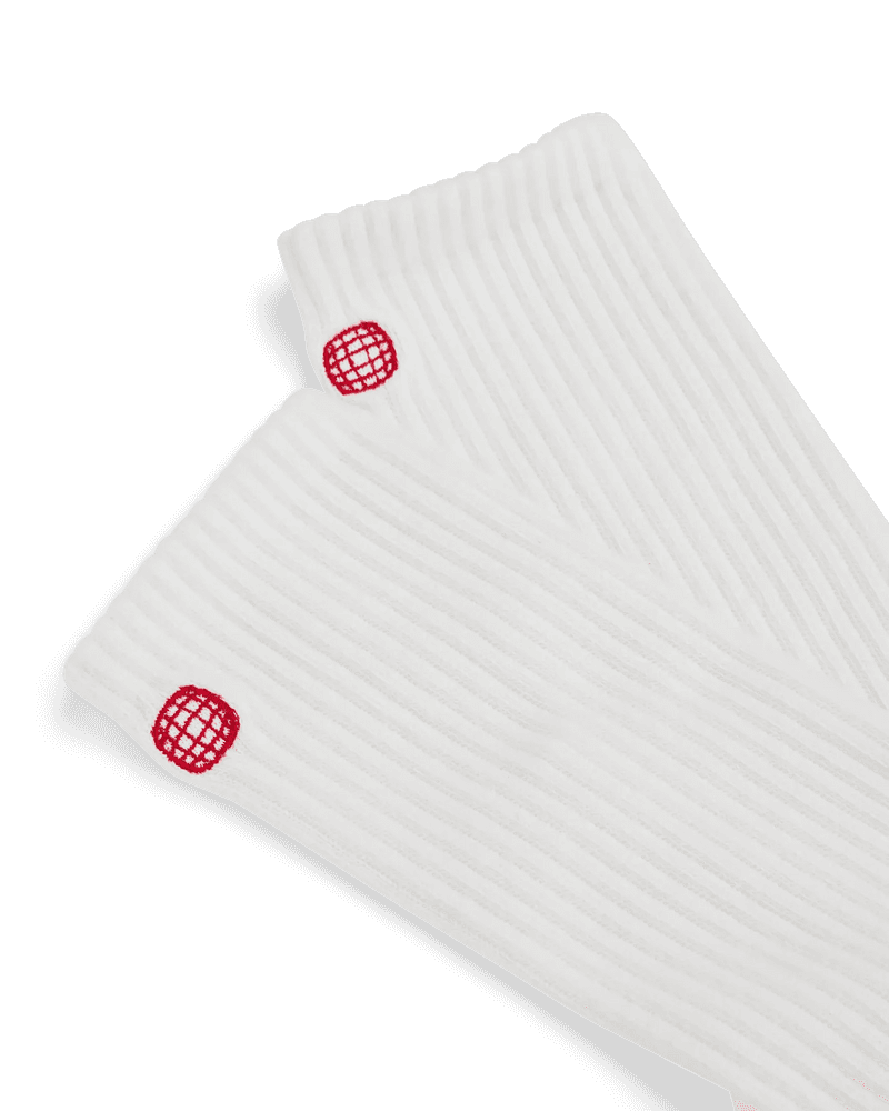 Oslo Crew Socks White/White, view: 1