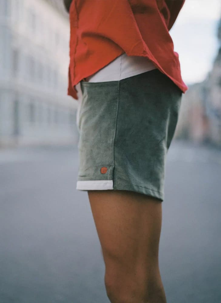 5incher Concord Shorts Mens Stormy Blue/Natural, view: 3