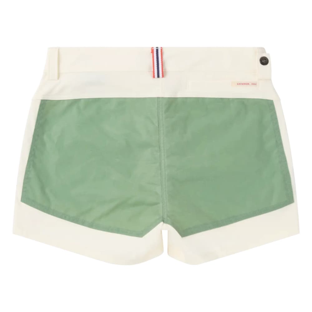 5Incher Field Shorts Womens Offwhite/Willow Green, view: 1