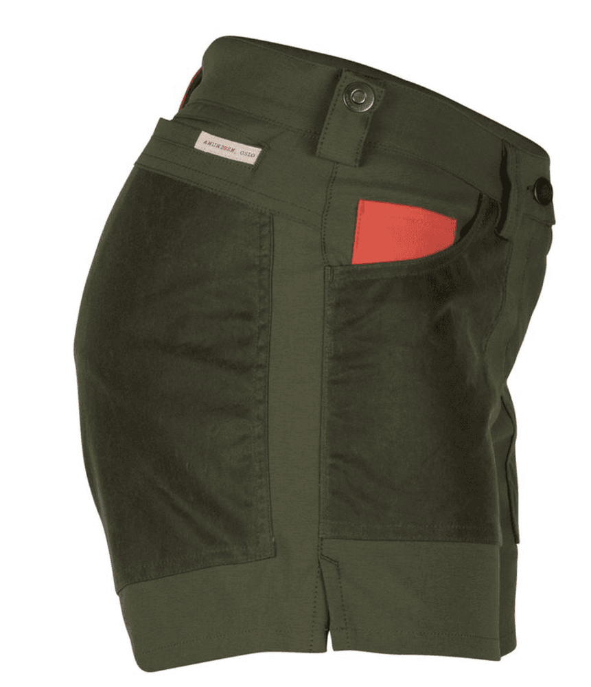 5Incher Field Shorts Womens Spruce Green/Green, view: 2