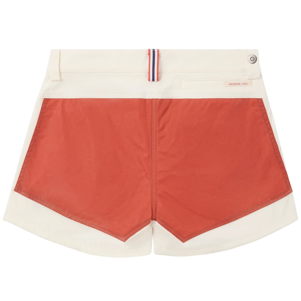 5Incher Field Shorts Womens Offwhite/Terra Red, view: 1