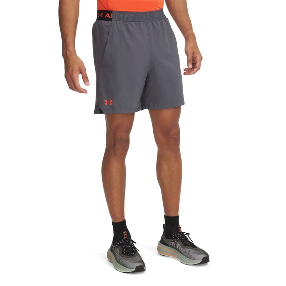 UA Vanish Woven 6in Shorts Castlerock, view: 0