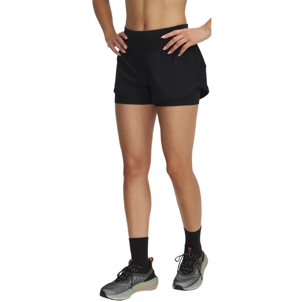 Launch Pro 3" 2In1 Shorts Svart, view: 0