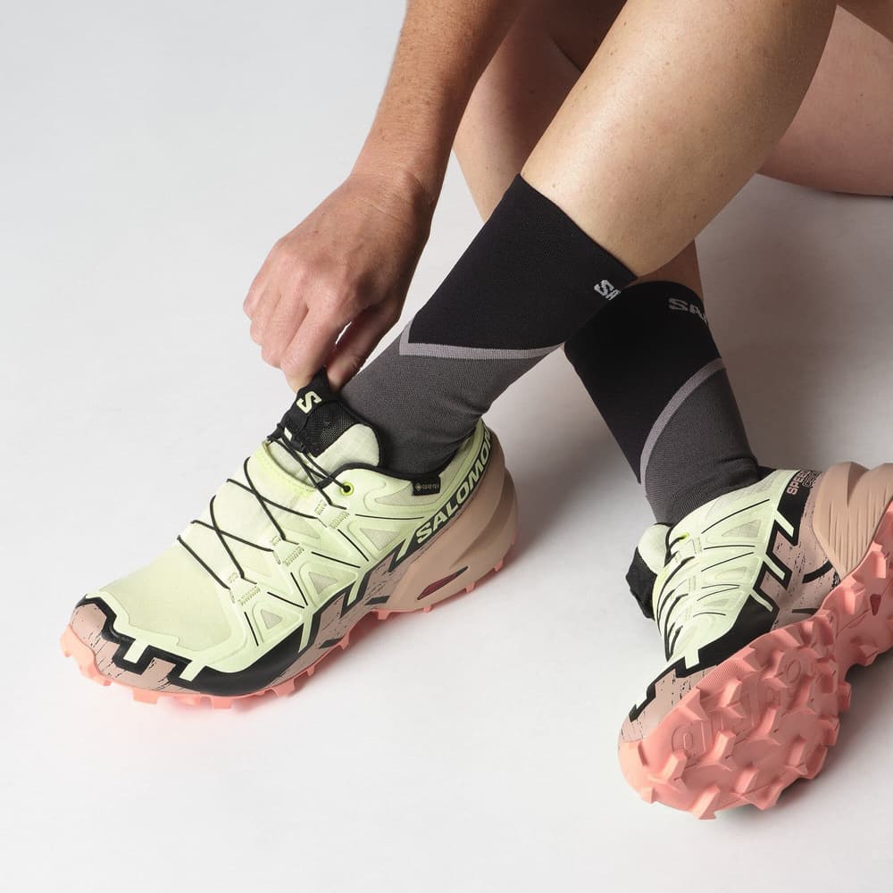 Speedcross 6 GTX W Lime Cream/Mahogany Rose/Black, view: 6