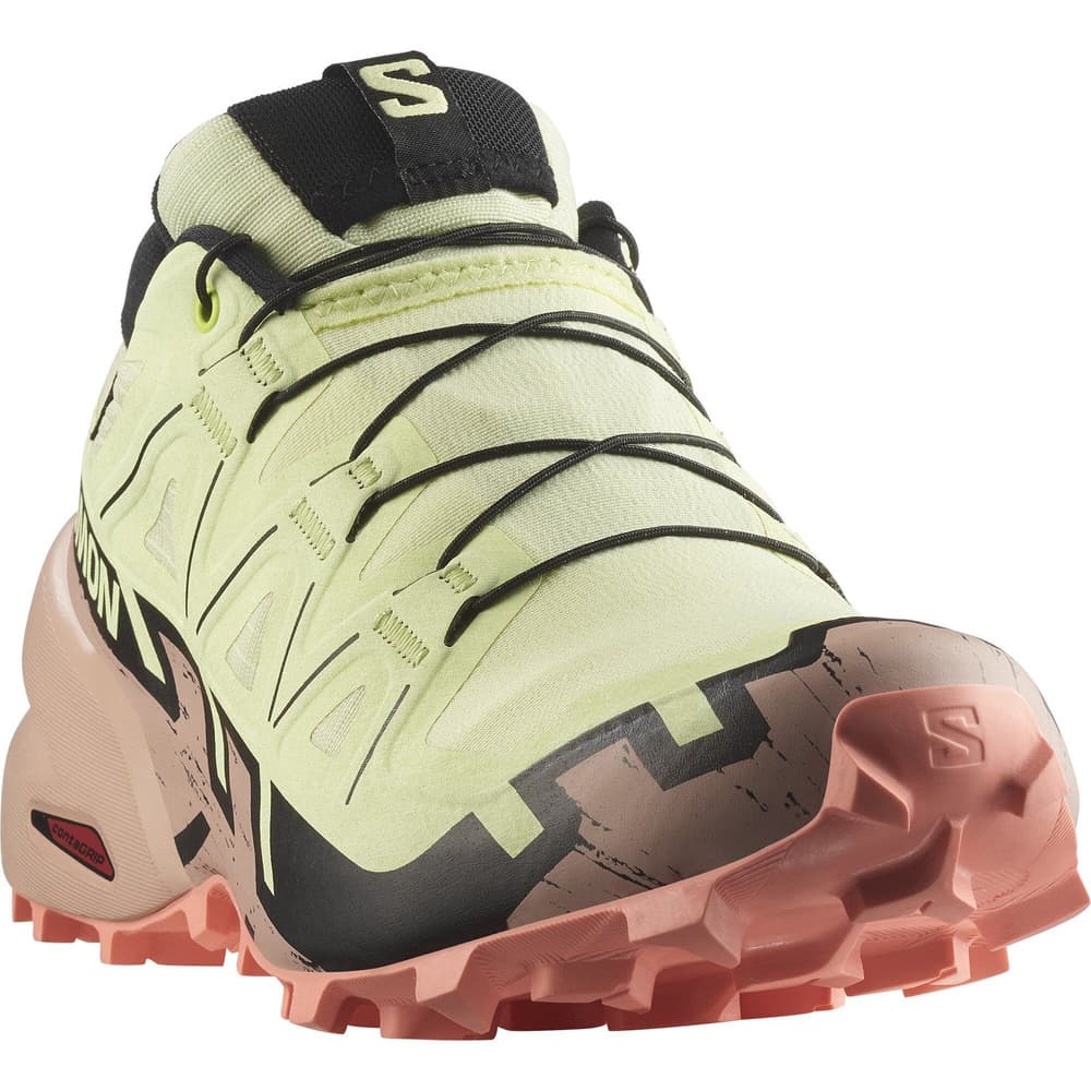 Speedcross 6 GTX W Lime Cream/Mahogany Rose/Black, view: 2