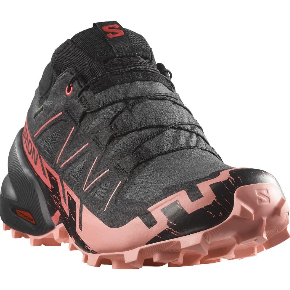 Speedcross 6 GTX W Iron/Black/Flamingo Pink, view: 3