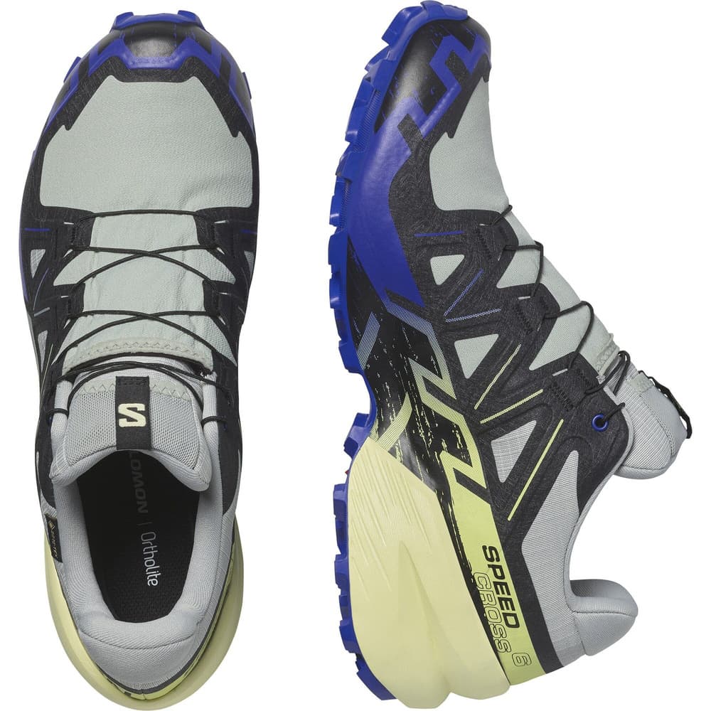 Speedcross 6 GTX Wrought Iron/Clematis Blue/Sharp Green, view: 2