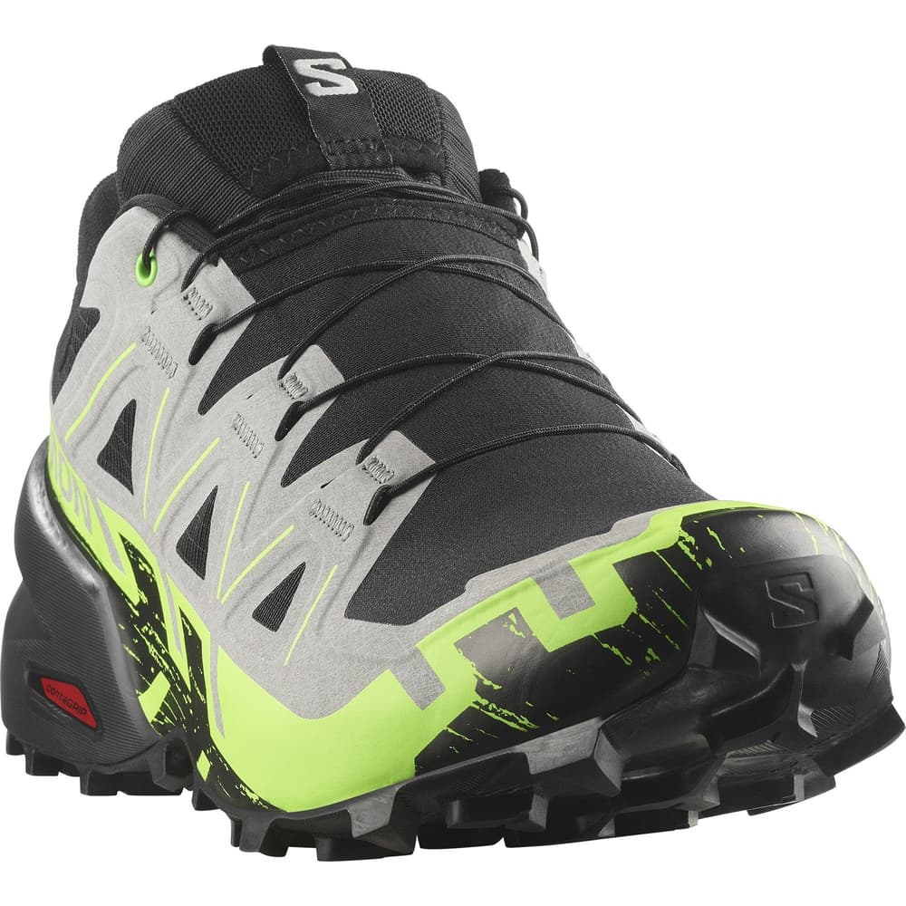Speedcross 6 GTX Black/Alloy/Green Gecko, view: 2