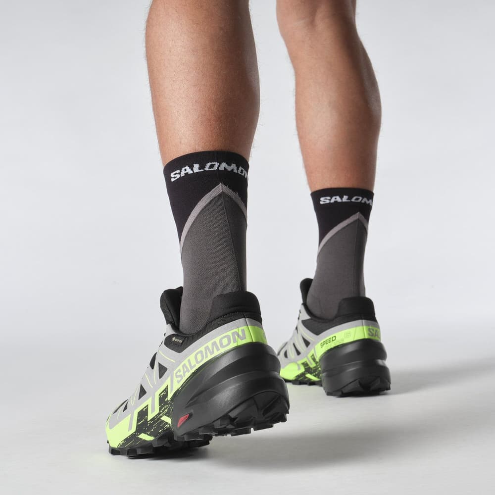 Speedcross 6 GTX Black/Alloy/Green Gecko, view: 7
